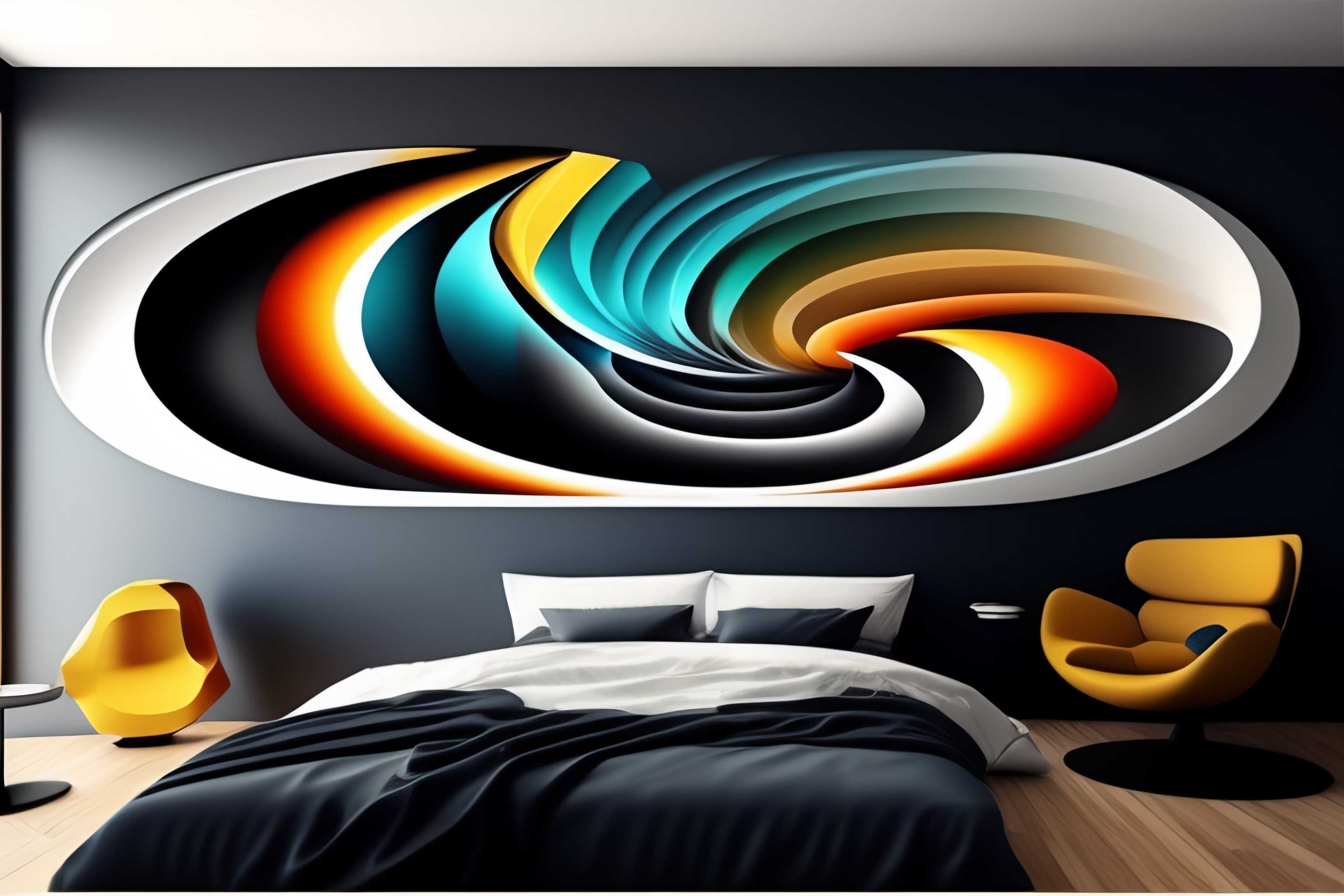Lexica Cothic 4d abstract wall art