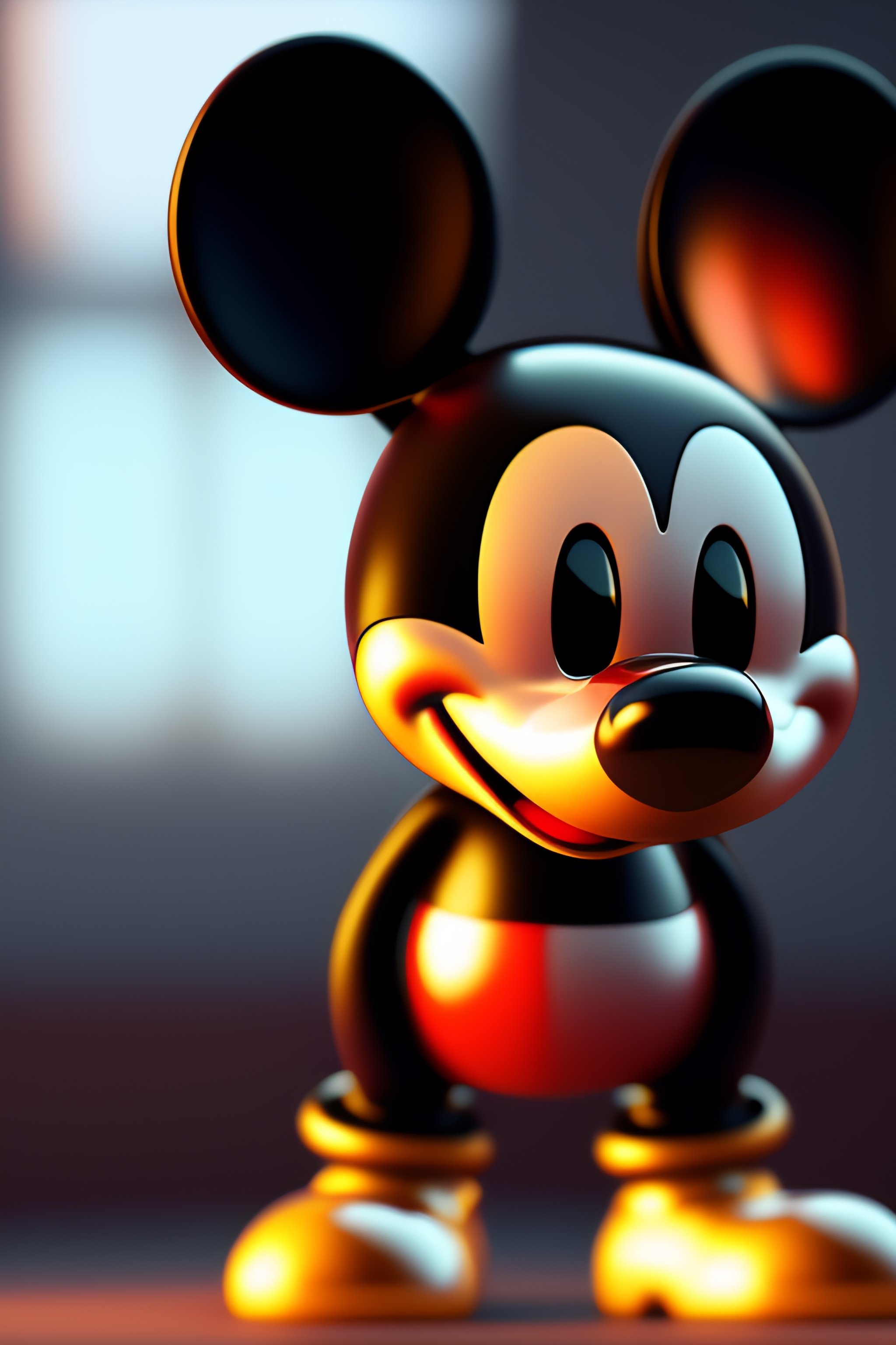 Lexica - Mickey Mouse as a real person in real life, 3D rendering ...