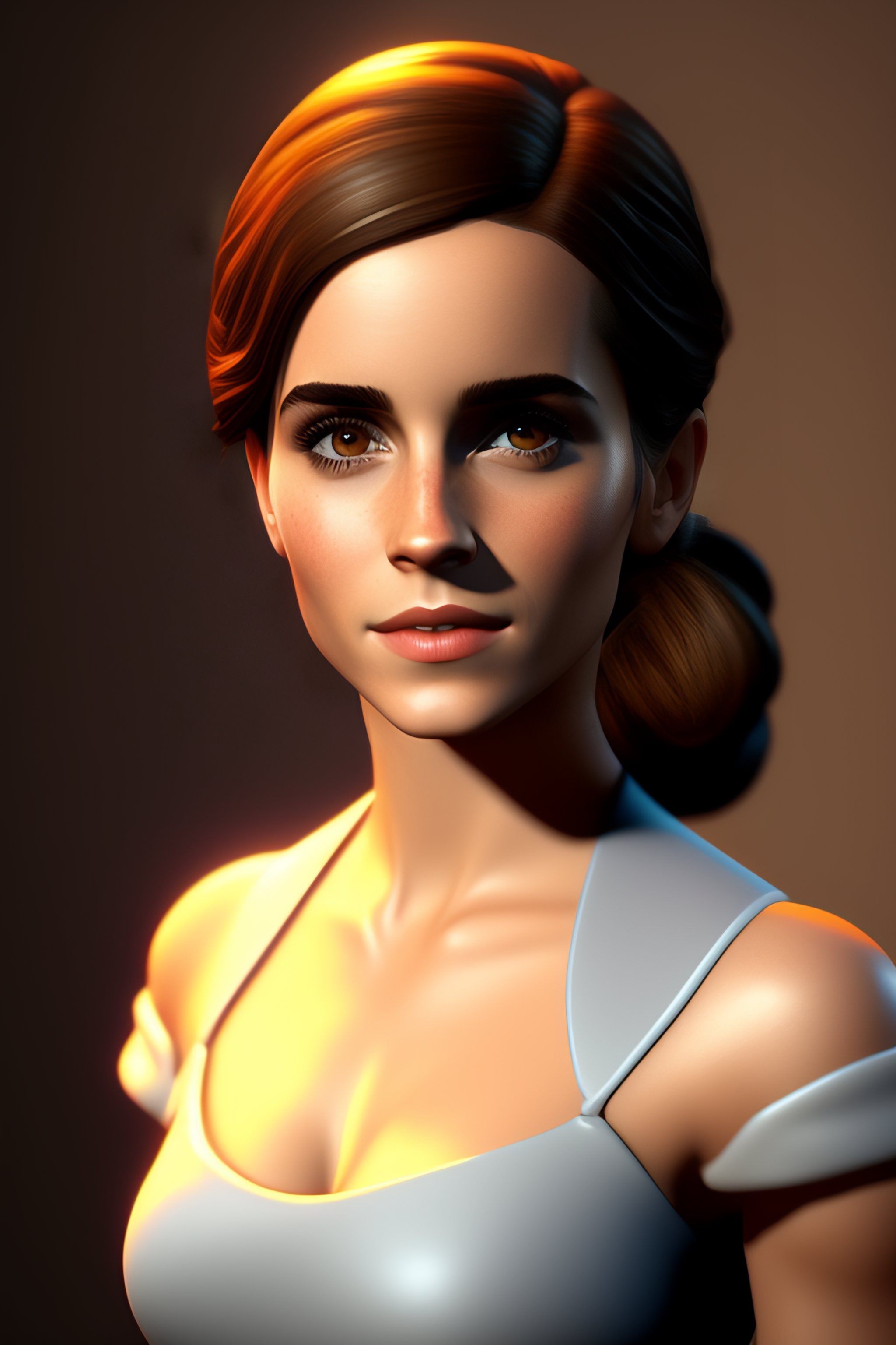 Lexica - Emma Watson, 3d Model Disney Character, Autodesk, Maya, Cute, Hot