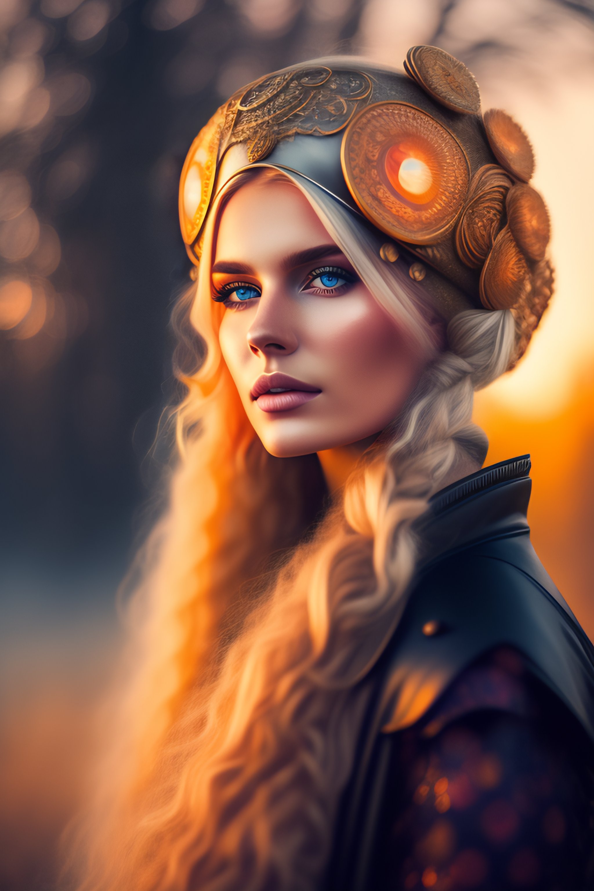 lexica-portrait-of-a-pretty-girl-messy-blonde-hair-futuristic