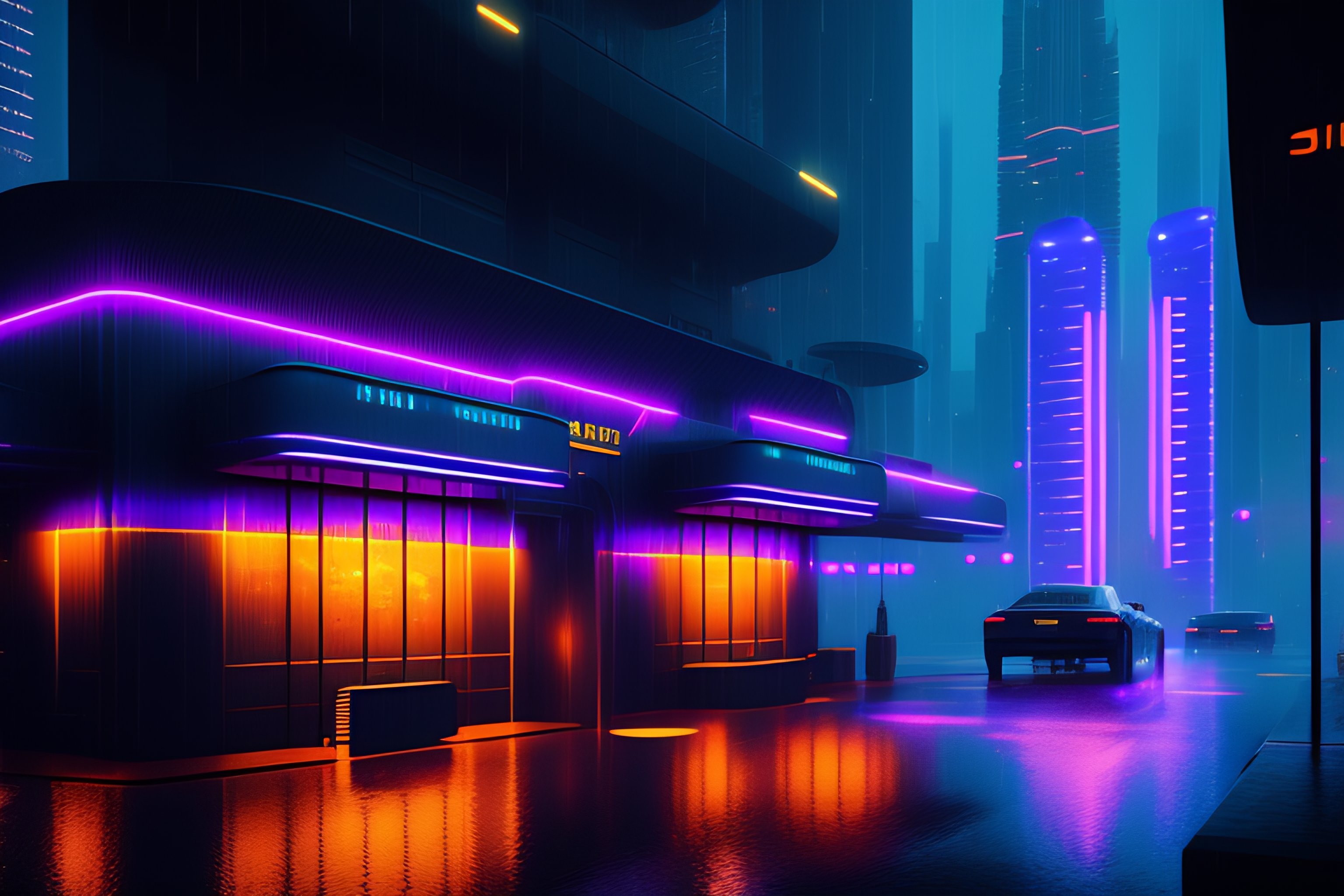 lexica-cyberpunk-city-skyline-cocktail-club-door-outside-its