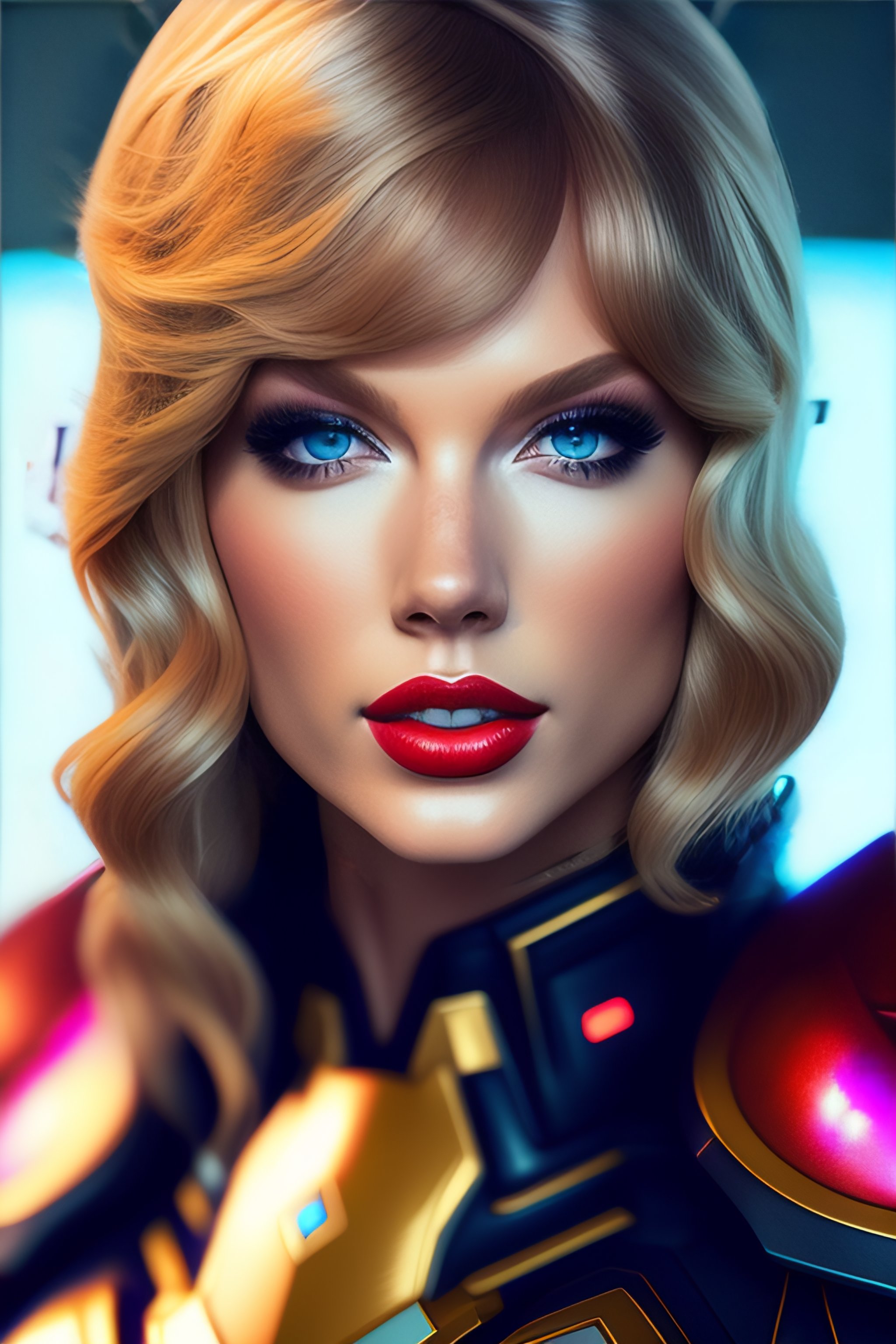 Lexica - Portrait of Taylor Swift as SAMUS ARAN. Metroid. HD, 4K ...