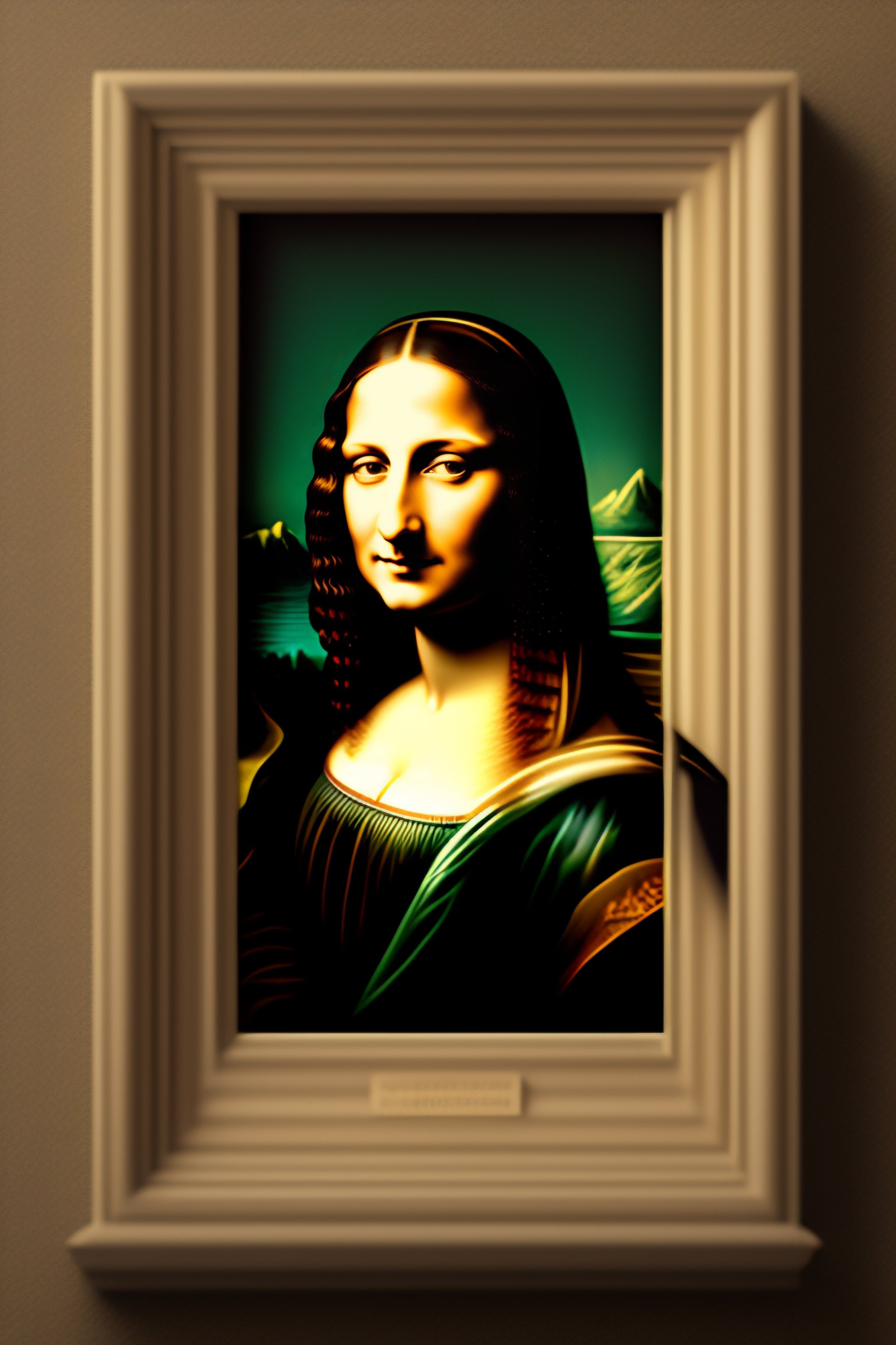 Lexica - Portrait of mona lisa in toilet