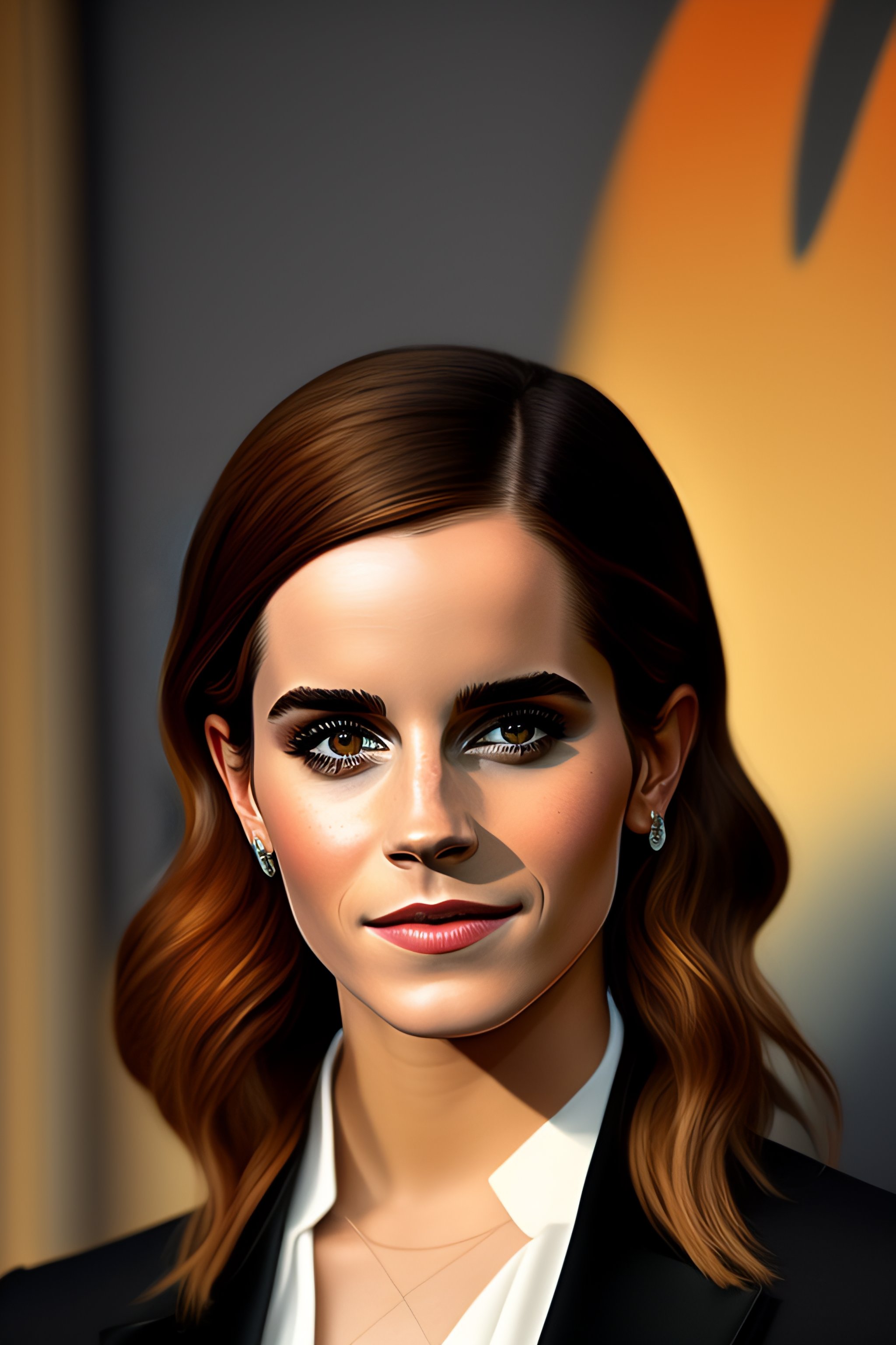 Lexica - Emma Watson, Arcane art style