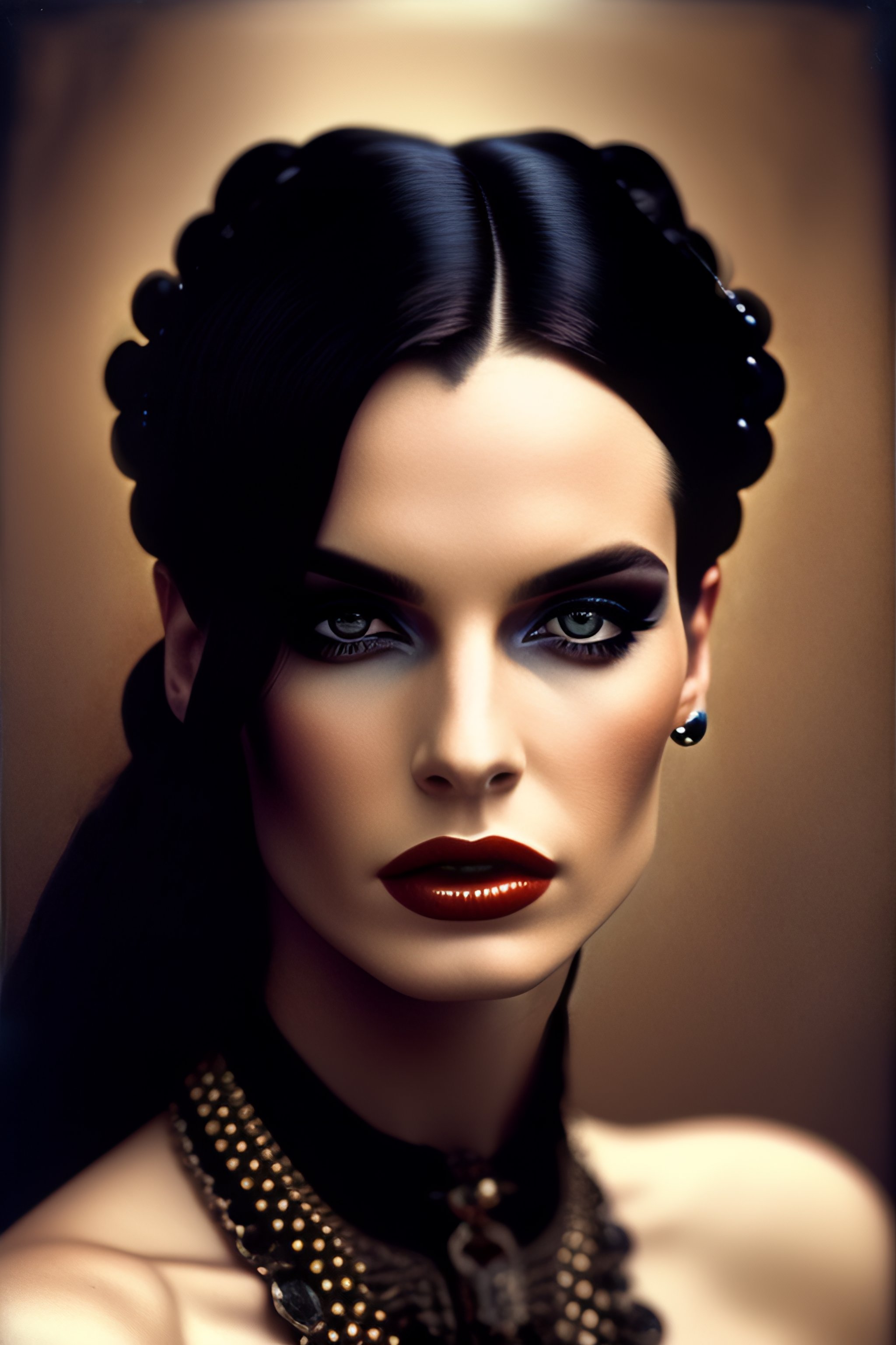 Lexica Analog Style Goth Gothic Goddess Close Up Portrait Photo By Annie Leibovitz Film