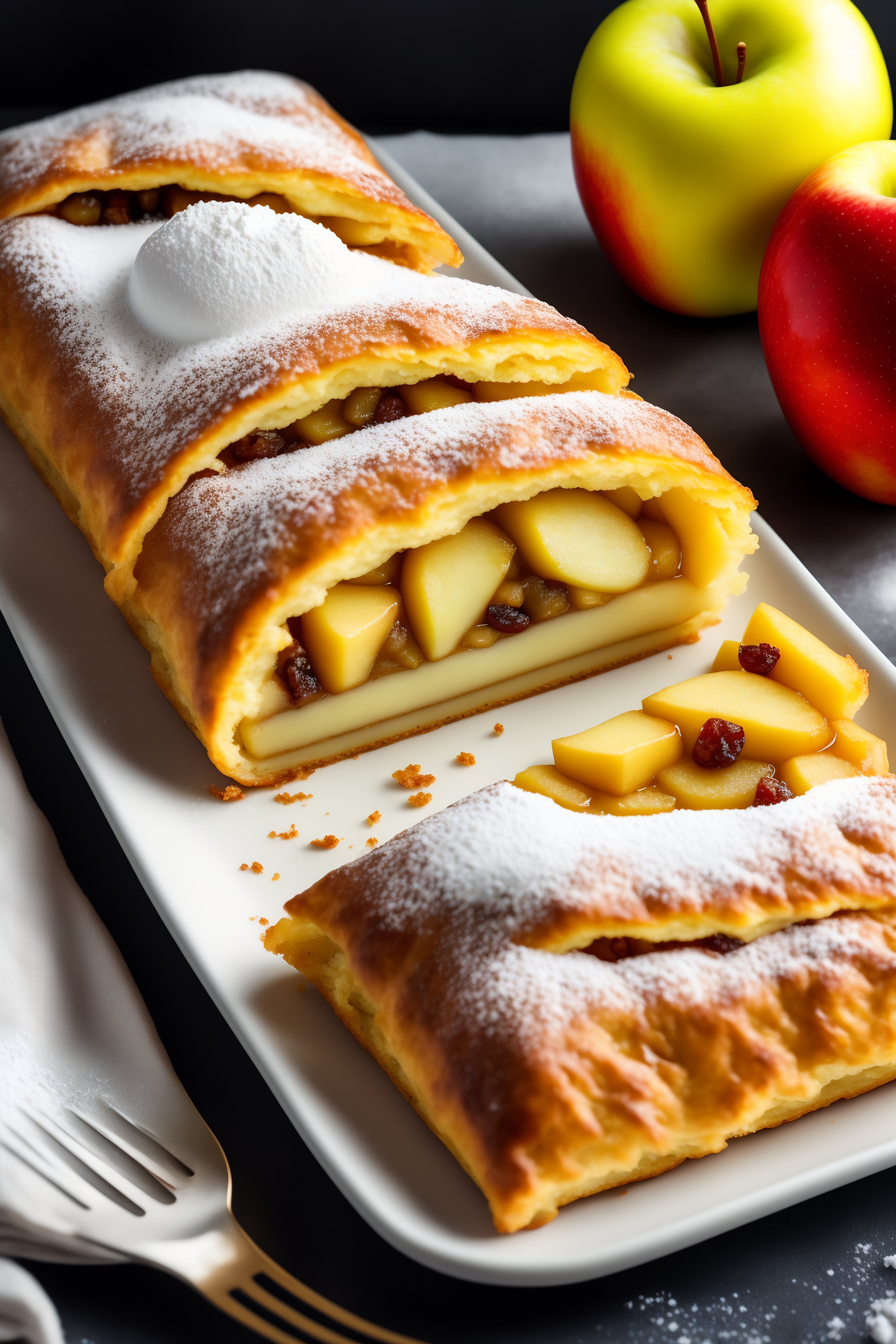 Apple Strudel - one of 10 Classic Alpine Winter Recipes from Ski Resorts in France, Switzerland, Austria, and the Bavarian Alps