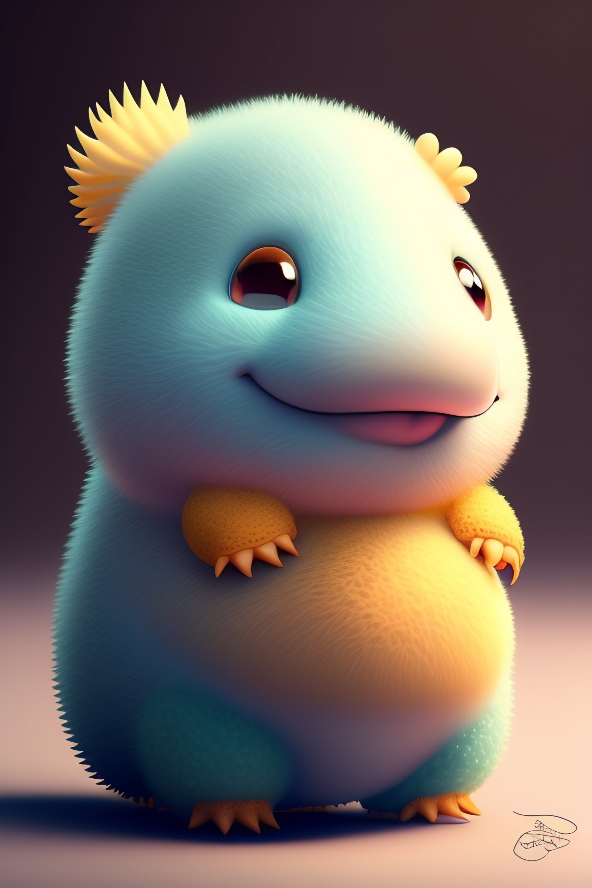 Lexica - CUTE AND ADORABLE CARTOON FLUFFY aligator, DREAMLIKE ...