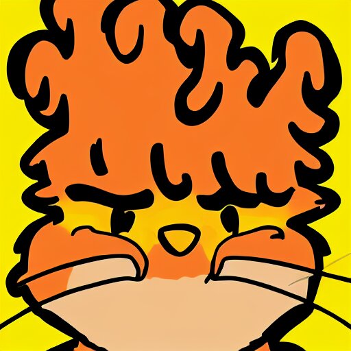 Lexica Garfield drawn by meatcanyon, 4 k, high resolution