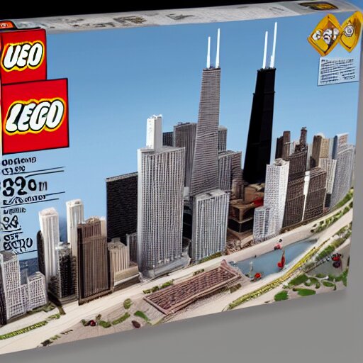 Lego Chicago - Arthub.ai