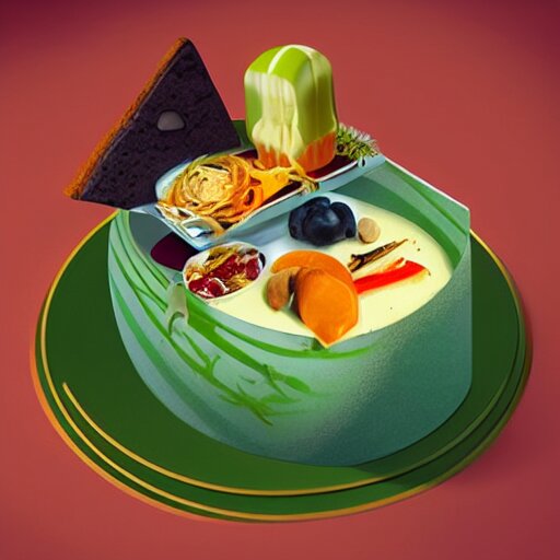 surrealism food 