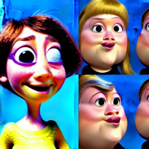 pixar character transgender woman with down syndrome 