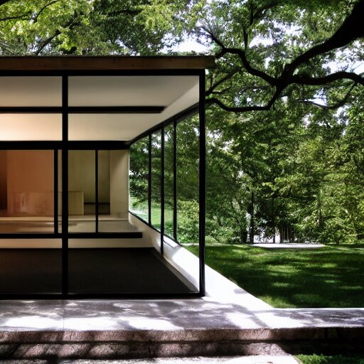 house designed by ludwig mies van der rohe 