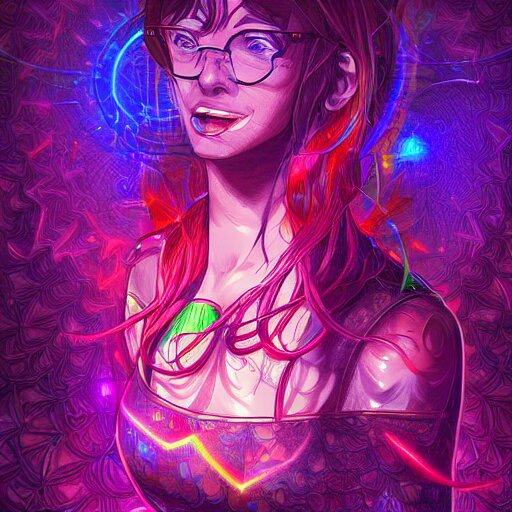 skill magic geek inside matrix deepdream radiating a glowing aura stuff loot legends stylized digital illustration video game icon artstation lois van baarle, ilya kuvshinov, rossdraws, 