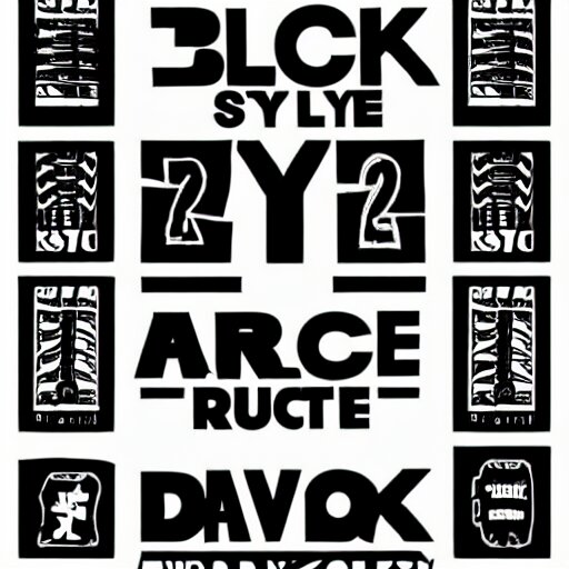 black on white graphic design single sticker in style of david rudnick, eric hu, guccimaze, acid, y 2 k, 4 k sharpening, 