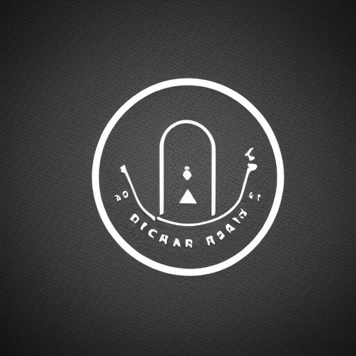 a futuristic company logo symbol for a restaurant, digital art illustrator svg logo design 