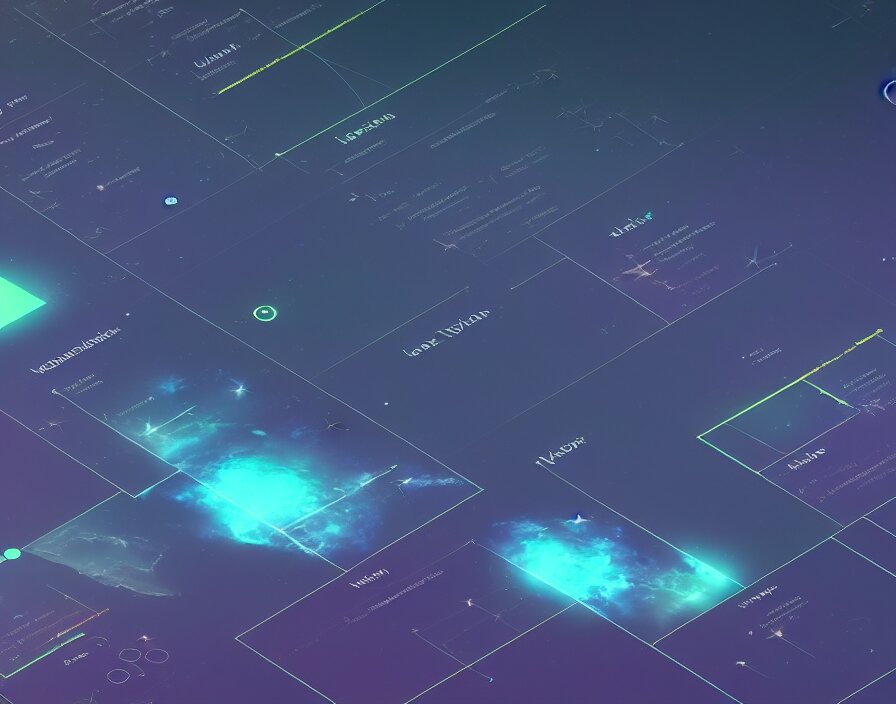 beautiful render of a futuristic canva template for viewing astrometrics, uiux by halo lab and greg rutkowski, new and noteworthy on dribbble, trending on artstation, unreal engine, 8 k hd wallpaper, kitbash, elements, adobe express, figma template, game assets, asset pack, well rendered 