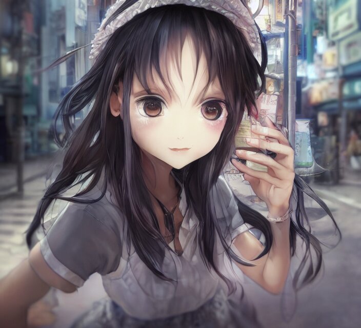 Lexica Mayuri The Cute Friendly Maid In Akihabara By Charlie Bowater