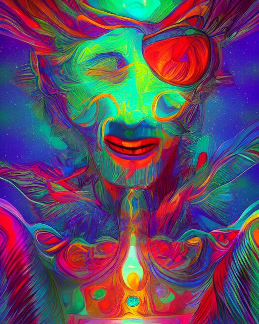 communication, digital artwork, trending on artstation, beautiful artwork, psychedelic colorization, influenced by mario martinez 