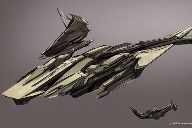 star citizen ship, Stable Diffusion