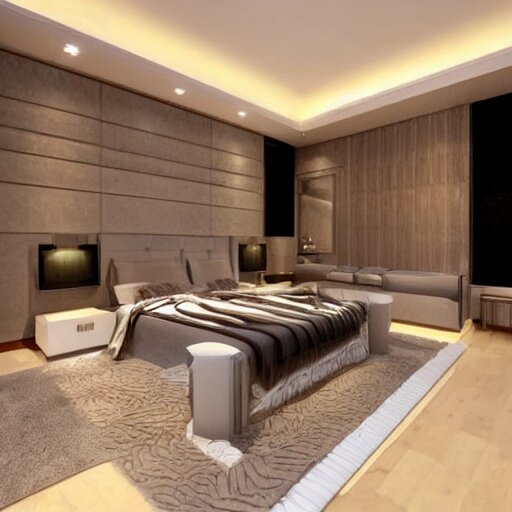 expensive bedroom 