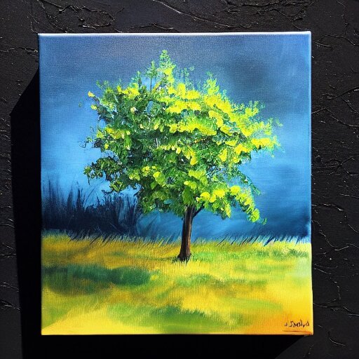 “professional painting of a tree”