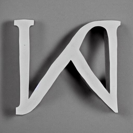 letter m carving 