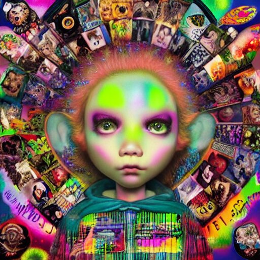 rave cd compilation, by mark ryden, hd, hyper detailed, 4 k 