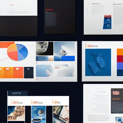 brand identity guidelines overview, big tech company, studio lighting 