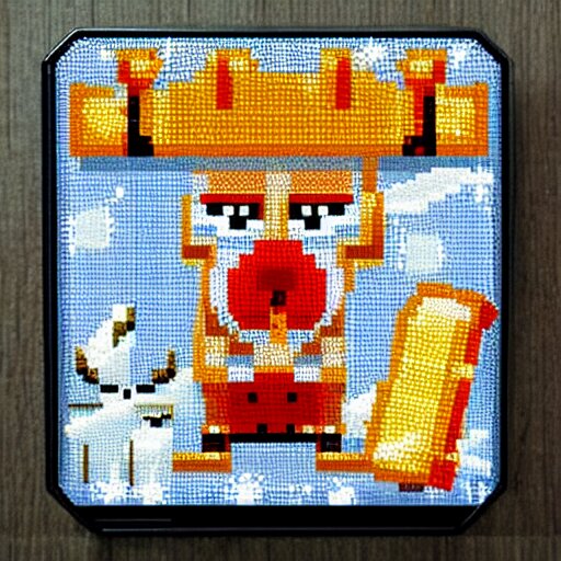 frozen food pixel art 