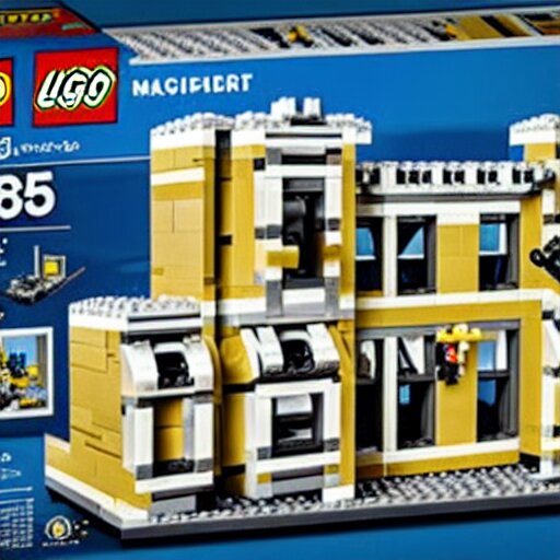 mar - a - lago fbi raid lego set 