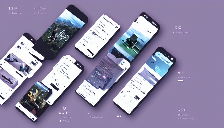 trend dribbble shot of mobile application, web 3. 0, webgl, 3 d, creative, ux, ui, white space, air, typography 