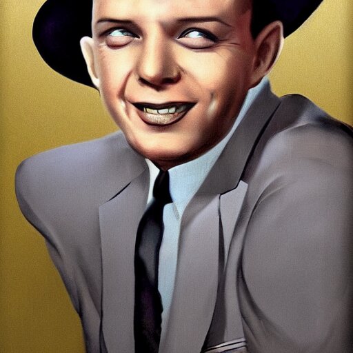 perfect composition, subdued color palette, award-winning concept art, detailed digital painting, airbrushed, low contrast: costume design for young Frank Sinatra as a poor 1950s bartender. Volumetric cinematic lighting, great attention to perfect anatomy, special attention to posing, great attention to realistic facial expression, faithful cinematic color scheme, perfectly coherent. In the style of: Greg Rutkowski, Francis Bacon, Syd Mead, Norman Rockwell, Beksinski, Edward Hopper, James Gilleard, Ilya Kuyshinov, WLOP, Stanley Artgerm, Takato Yamamoto, and James Jean.