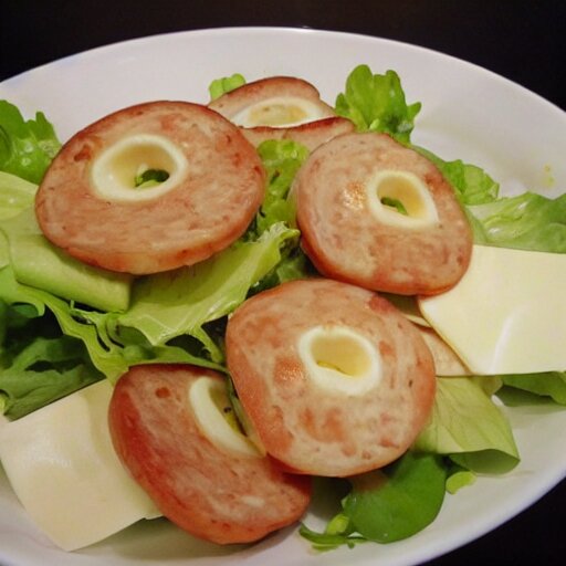 michelin star spam and limburger cheese salad 