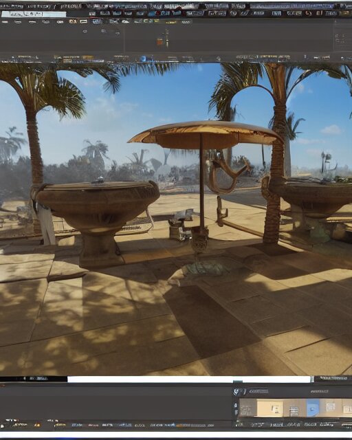 highly detailed vfx espresso, stephen bliss, unreal engine 5, global illumination, detailed and intricate environment 