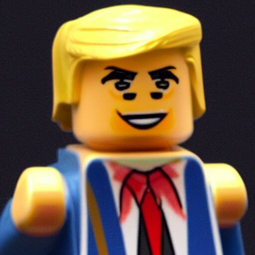 Donald Trump lego minifigure