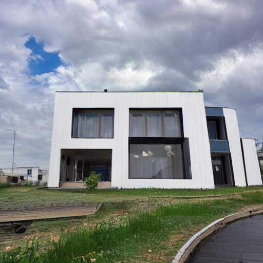 High-tech house in Ufa