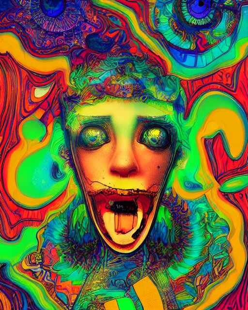 communication, digital artwork, trending on artstation, beautiful artwork, psychedelic colorization, influenced by mario martinez 