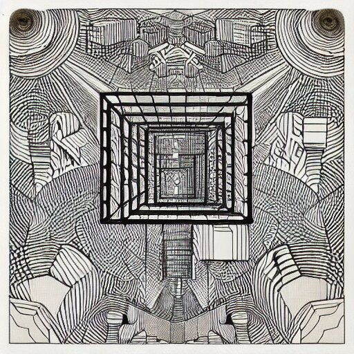 Lexica - “geometrically incomprehensible surreal order of cubes ...