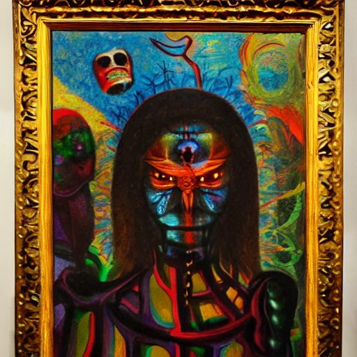 Lexica - Portre of an autistic demon on acid, masonic and kabalistic ...