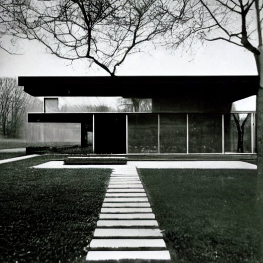 house designed by ludwig mies van der rohe 