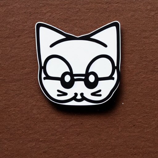 cute Cat sticker mcbess