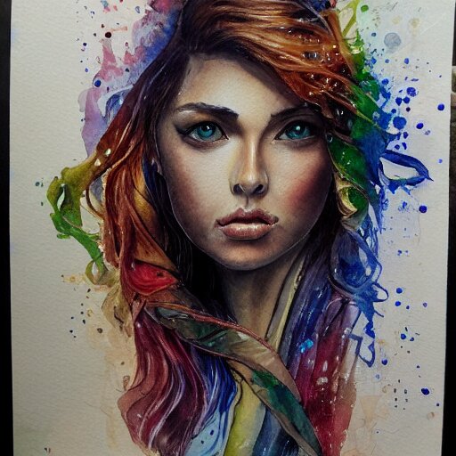 water color art on paper, highly detailed, artstation, masterpiece, award - winning, 