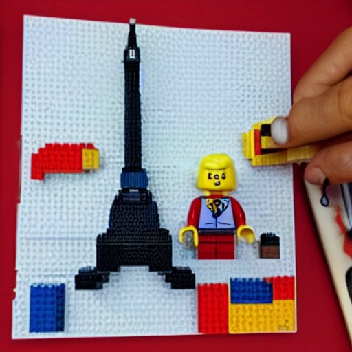 I Built PARIS Out Of LEGO! (In Paris!) 