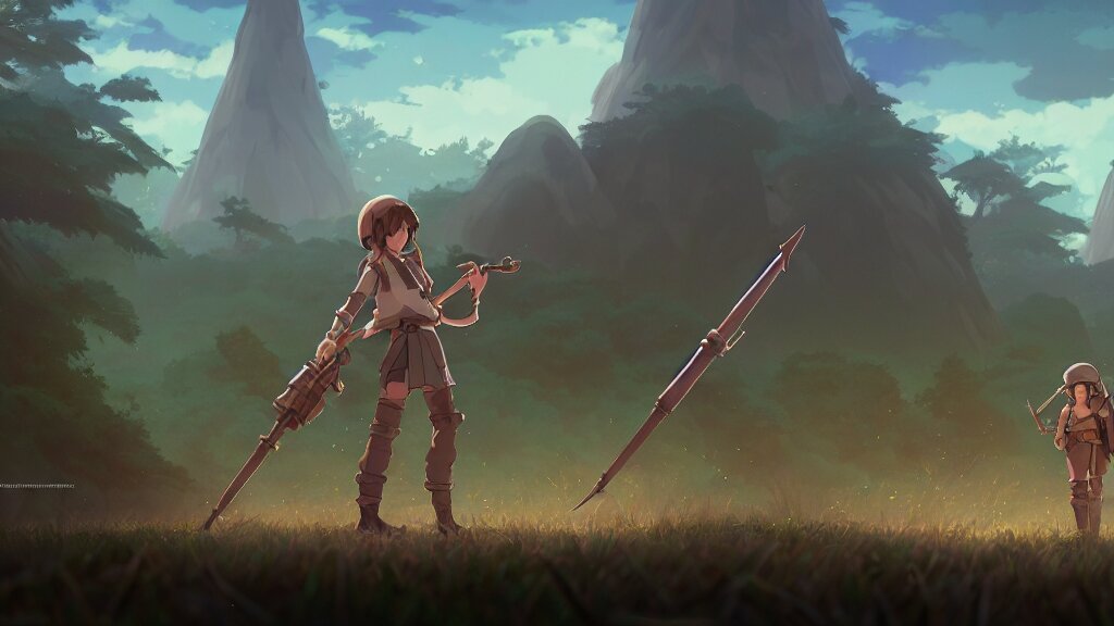 a rpg plataform game trailler, press x to jum and y to rum, studio ghibli, pixar and disney animation, sharp, rendered in unreal engine 5, highly detailed, digital painting, artstation, concept art, smooth, sharp focus, illustration, wide angle, artbook, wallpaper, splash art, promo art, dramatic lighting, art by artgerm and greg rutkowski and bo chen and jin xiaodi 