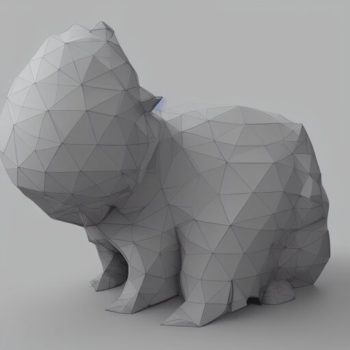 poop, low - poly 3 d model, rendered in octane, ambient occlusion 