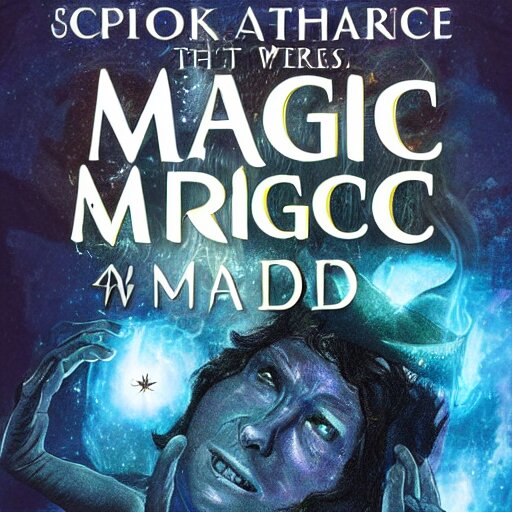 cover of book about magic written by a sorcerer, highly detailed, 4 k 