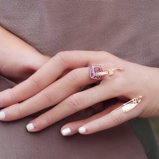 hands with jewelry