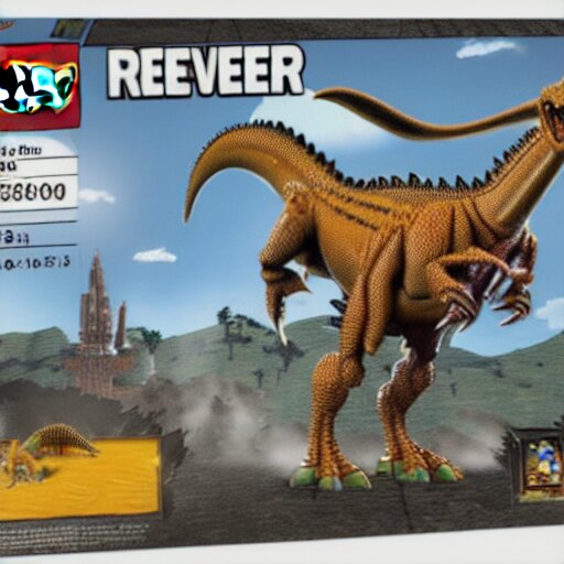 Legoreaver dino