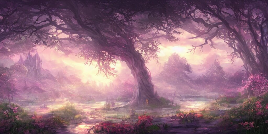 a beautiful fantasy scene by yuumei art 