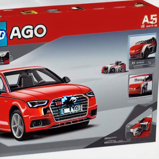 audi a4 lego set